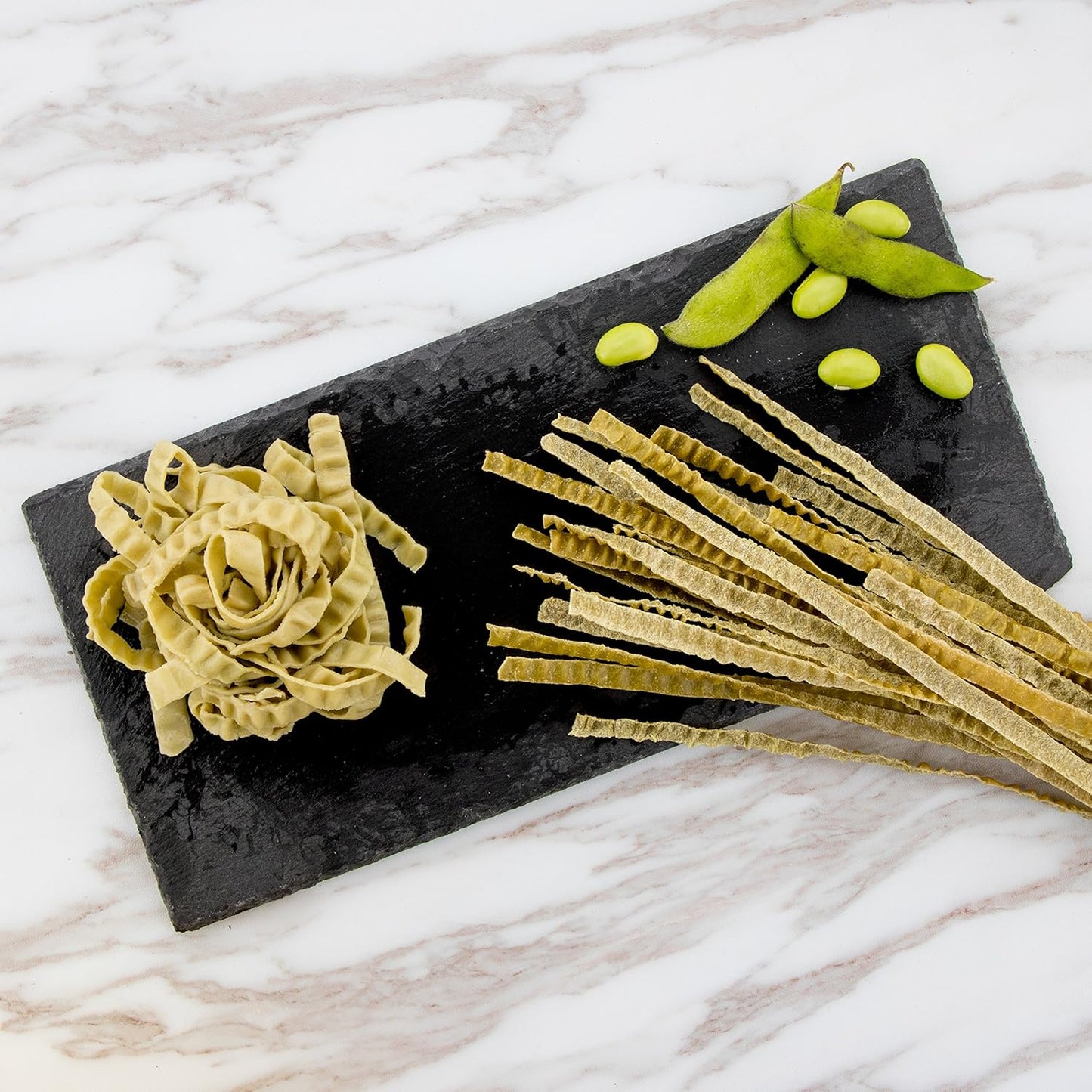 The Only Bean Edamame Fettuccine Gift Set for the Health Conscious Foodie, Organic Protein Pasta