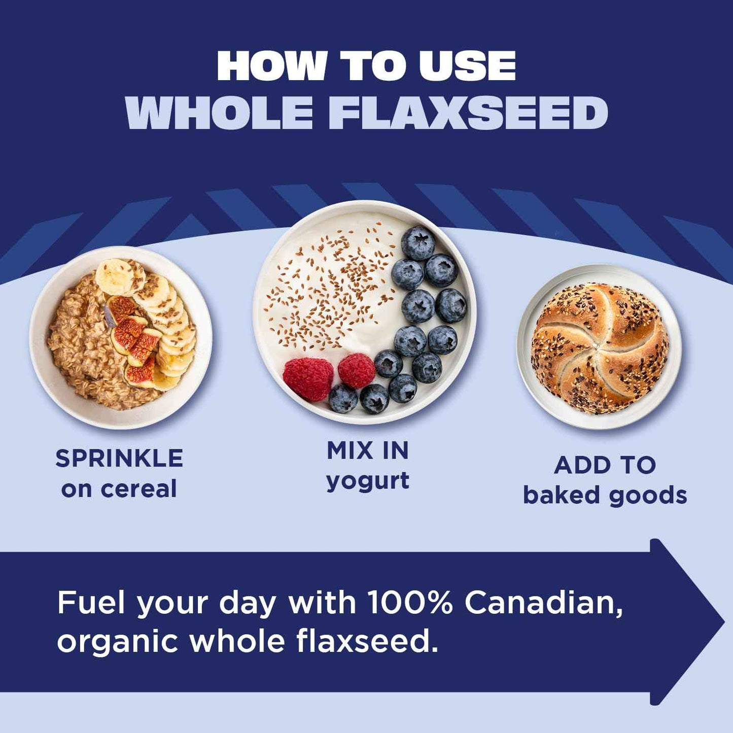 Manitoba Harvest Whole Organic Flaxseed Single Ingredient Pantry Staple for Clean Kitchens, 10 oz