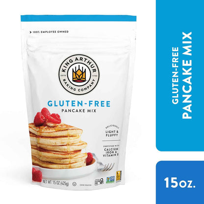 King Arthur Gluten Free Pancake Mix – Fast 15-Minute Pancake Prep for Efficient Weekday Mornings