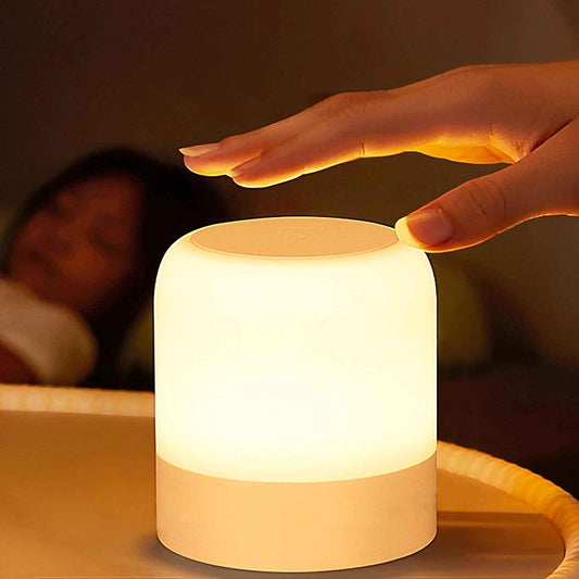 LumiNest Portable Egg Light for Camping and Tent, Rechargeable LED Lamp for Family Trips