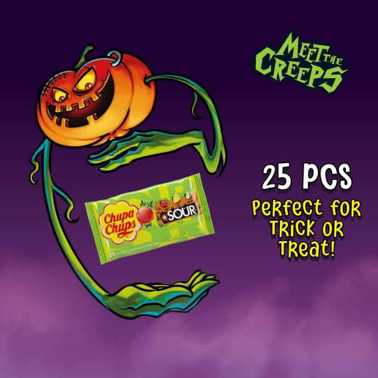 Chupa Chups Sour Lollipops – Grab-and-go Candy for Picnics, Hiking, and Outdoor Movie Nights