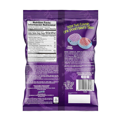 ChewzMe Gummy Brains – Hygienic Single-Serve Wrapped Candy for Large Group Events, Classroom Parties, and Neighborhood Trick-or-Treat Bowls