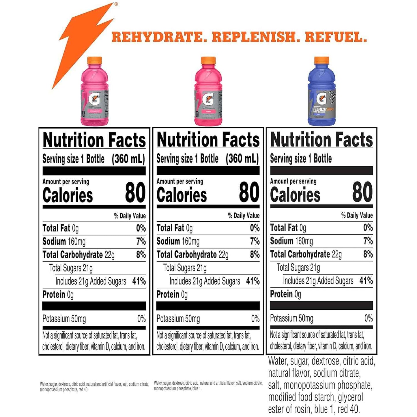 Gatorade Thirst Quencher Variety Pack – Portable Hydration for Camping, Hiking, and Cycling Adventures