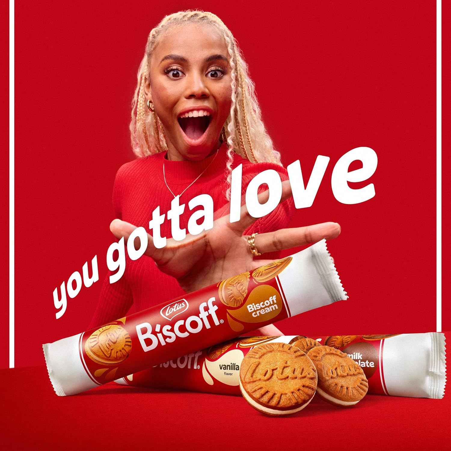 Lotus Biscoff Sandwich Cookies Vanilla – Elegant Housewarming Gift, European Belgian Treats for New Homeowners