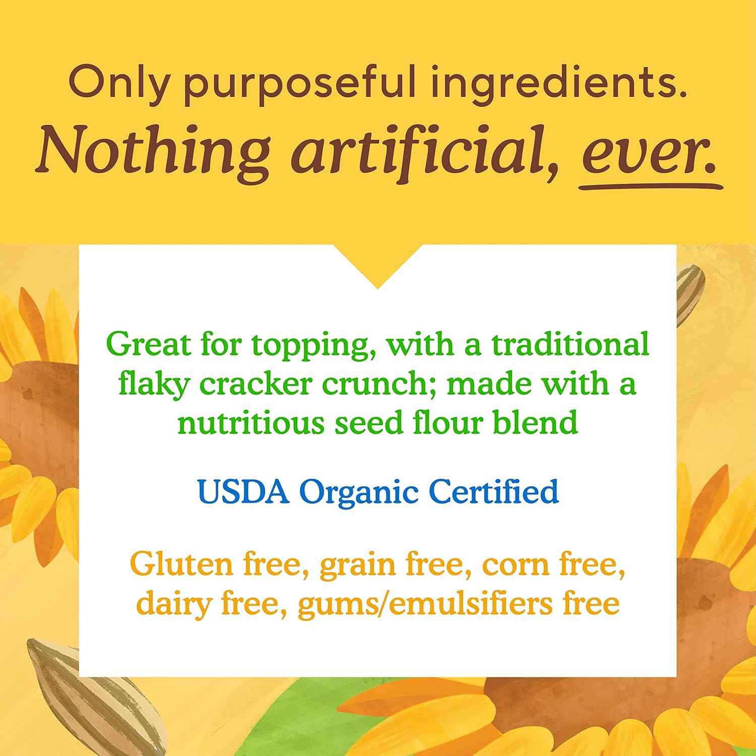 Simple Mills Organic Seed Crackers, Everything – Clean-Label Pantry Staple for Intentional Kitchens