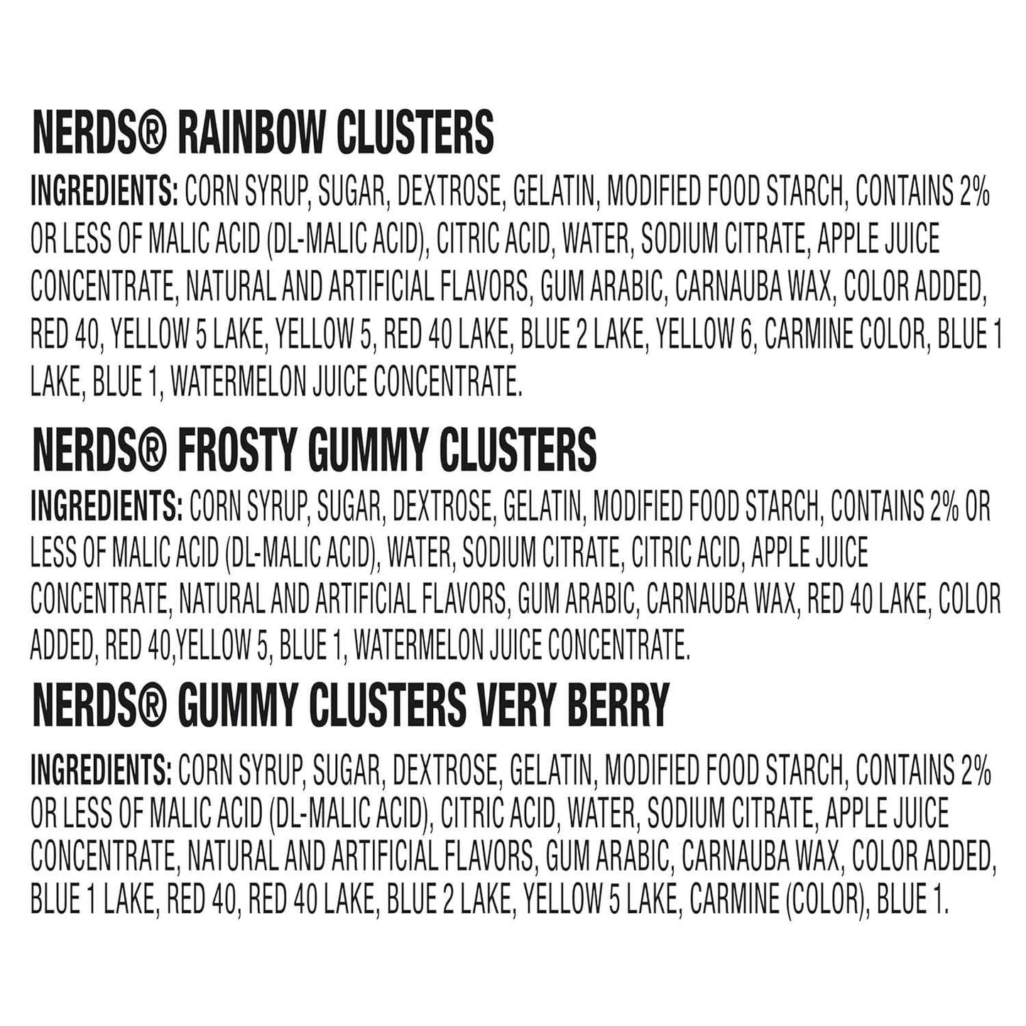 NERDS Gummy Clusters Holiday Assorted Pack – Kid-Friendly Christmas Candy with Crunchy Shell and Gummy Center for Holiday Stockings
