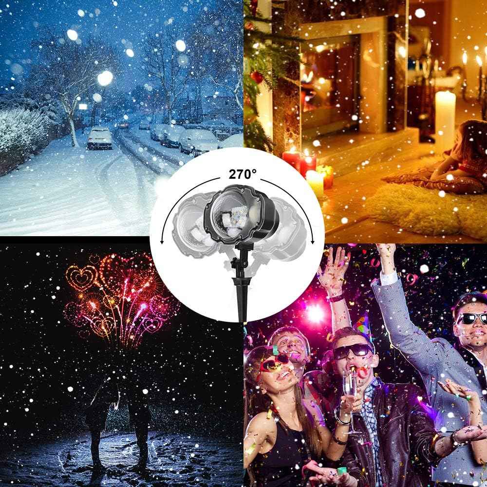 Lumora Falling Snow Lamp – Charming Housewarming & Holiday Gift for Her, Ideal for New Homeowners