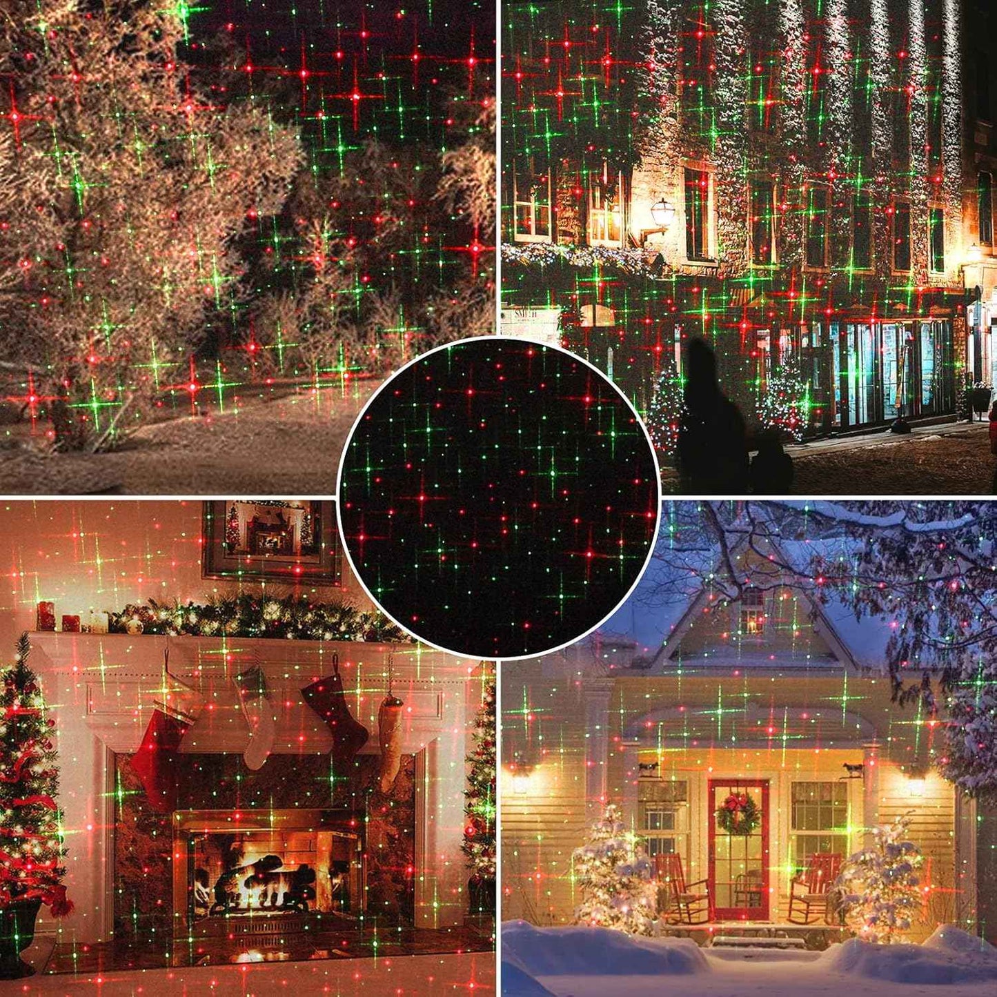Indoor Star Laser Light – Bedroom Aesthetic Accent Lamp for Holiday Home Styling, Memory Function Timer