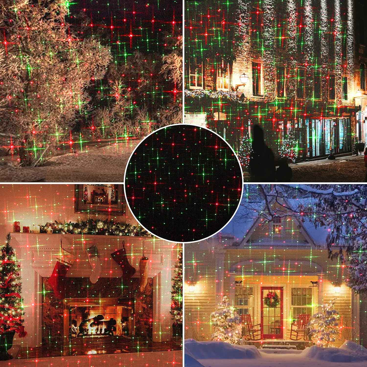 Indoor Star Laser Light – Bedroom Aesthetic Accent Lamp for Holiday Home Styling, Memory Function Timer