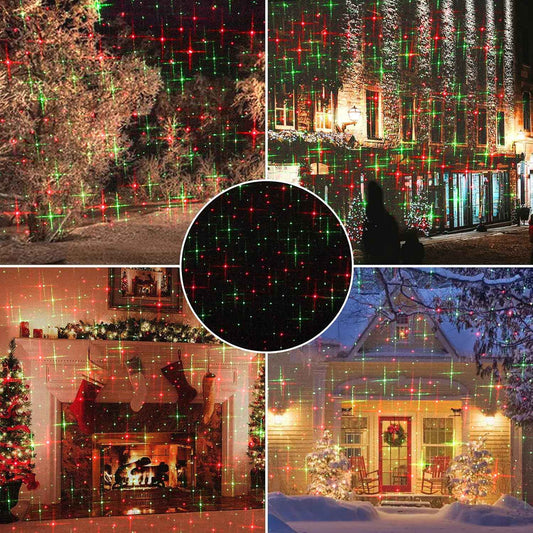 Indoor Star Laser Light – Bedroom Aesthetic Accent Lamp for Holiday Home Styling, Memory Function Timer