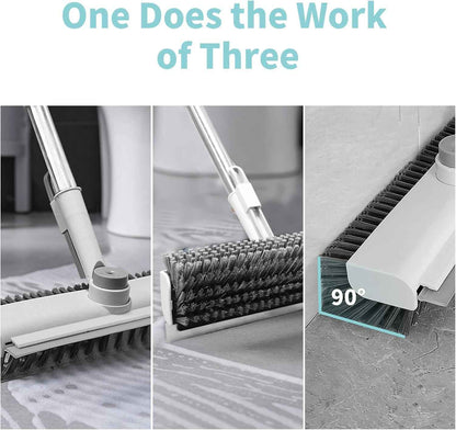 [Brand] 3-in-1 Scrub Brush with Extendable Handle – Patio and Pool Deck Cleaner for Outdoor Surfaces