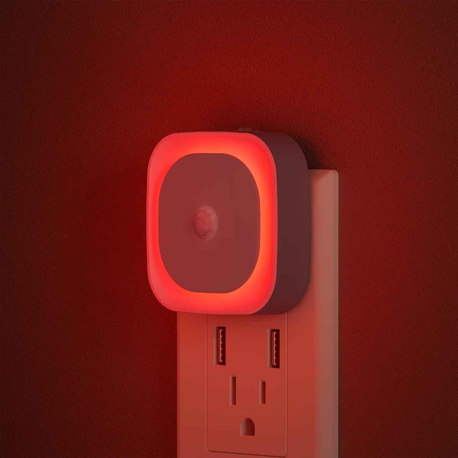 EverBrite LED Plug in Night Light Gift Set, 2 Pack in 7 Colors Affordable Practical Present for Mom Grandma and Housewarming