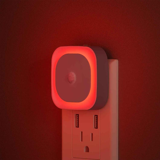 EverBrite LED Plug in Night Light Gift Set, 2 Pack in 7 Colors Affordable Practical Present for Mom Grandma and Housewarming