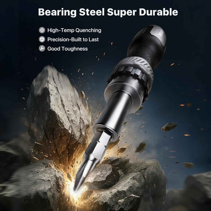 Wesdut 13-in-1 Ratchet Screwdriver – Compact Tool for Camper Toolbox and RV Repairs on the Road