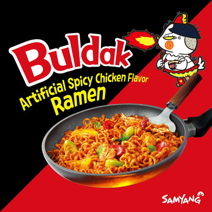 three-step cooking process: boil 5 minutes, drain, stir-fry 30 seconds with sauce