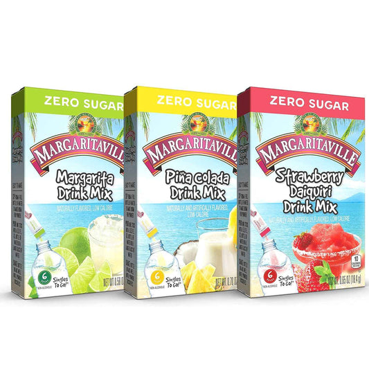 Margaritaville Singles to Go Drink Mix – Mindful Hydration Ritual for Work Breaks and Self-Care