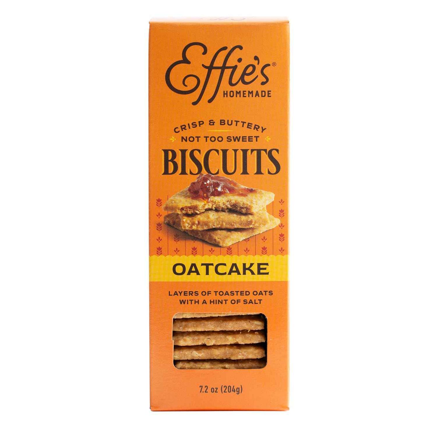 Effie's Homemade Biscuits - Oatcakes - Elegant Housewarming Gift for Women, Gourmet Pantry Basket