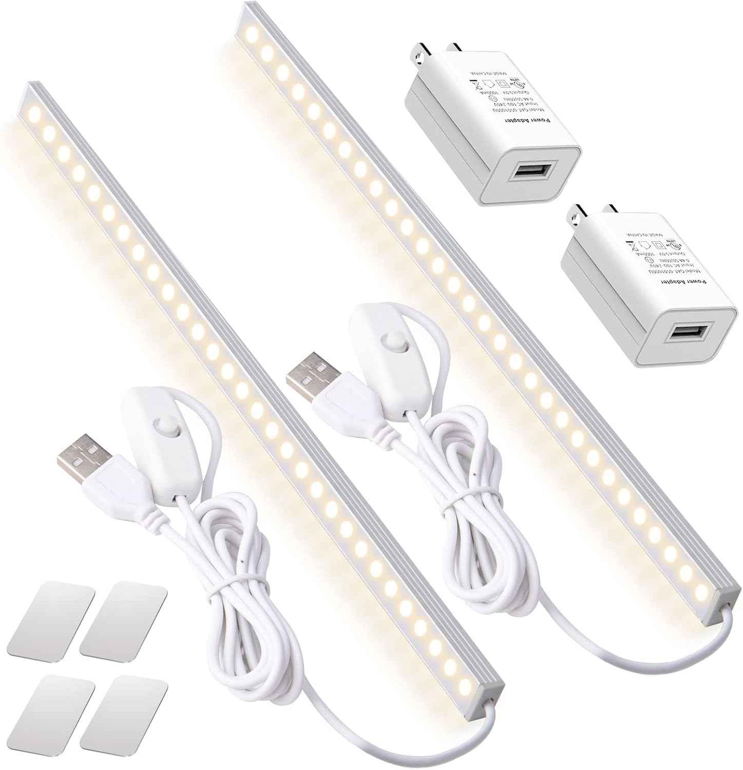 LucentGlow LED Under Cabinet Light – Cool Touch Kitchen Task Lighting Around Kids and Pets