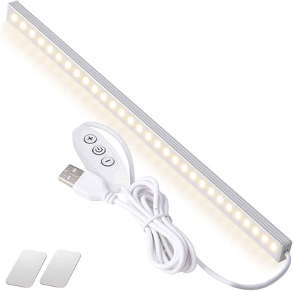 LuminAura Flicker-Free 12-Inch LED — Eye-Soothing Vanity and Reading Light for Nightly Wind-Down