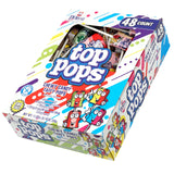 Top Pops Taffy Pops, 48 Pack – Mixed Fruit Chewy Candy for Kids' Birthday Party Tables