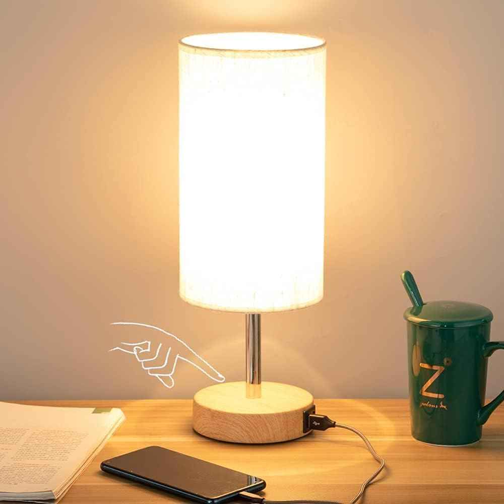 Yarra-Decor Touch Lamp – Thoughtful Housewarming Gift for New Homeowners with USB Ports