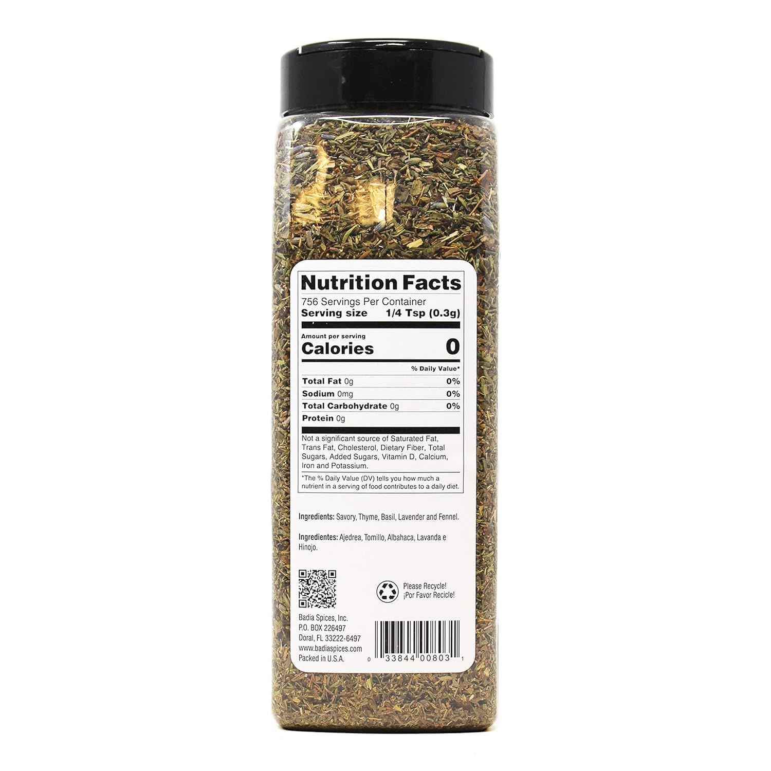 Badia Herbs De Provence Seasoning – Premium French Herb Blend for Elevated Dinner Party Menus
