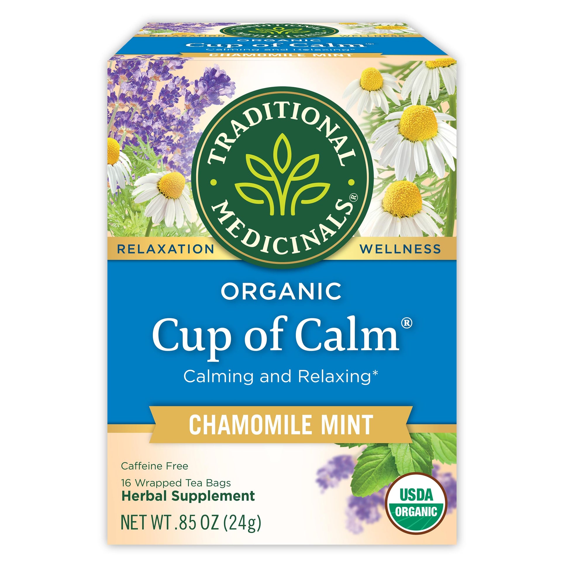 Traditional Medicinals Organic Lemon Balm Tea – Clean-Label Herbal Brew for the Intentional Kitchen Counter
