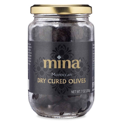 Mina Beldi Dry Cured Olives – Resealable Picnic and Camping Snack for Outdoor Mezze Spreads