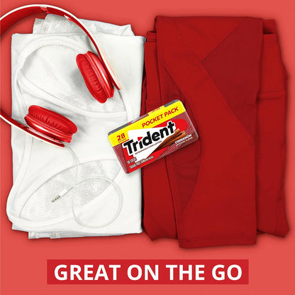 Trident Spearmint Chewing Gum – Office Productivity Pack for Meetings, Deadlines, and Mental Focus