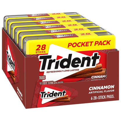 Trident Spearmint Chewing Gum – Office Productivity Pack for Meetings, Deadlines, and Mental Focus