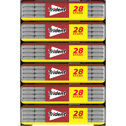 Trident Spearmint Chewing Gum – Office Productivity Pack for Meetings, Deadlines, and Mental Focus