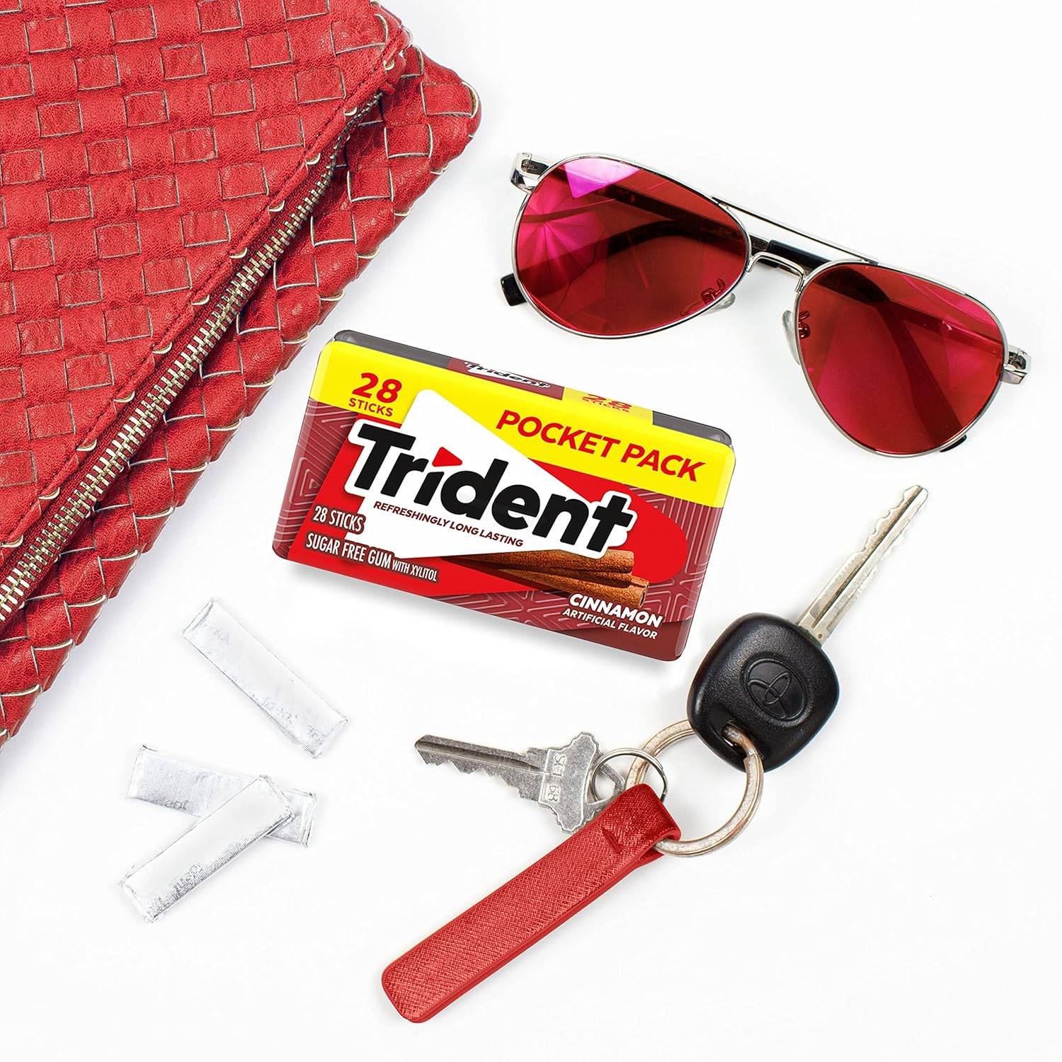 Trident Spearmint Chewing Gum – Office Productivity Pack for Meetings, Deadlines, and Mental Focus