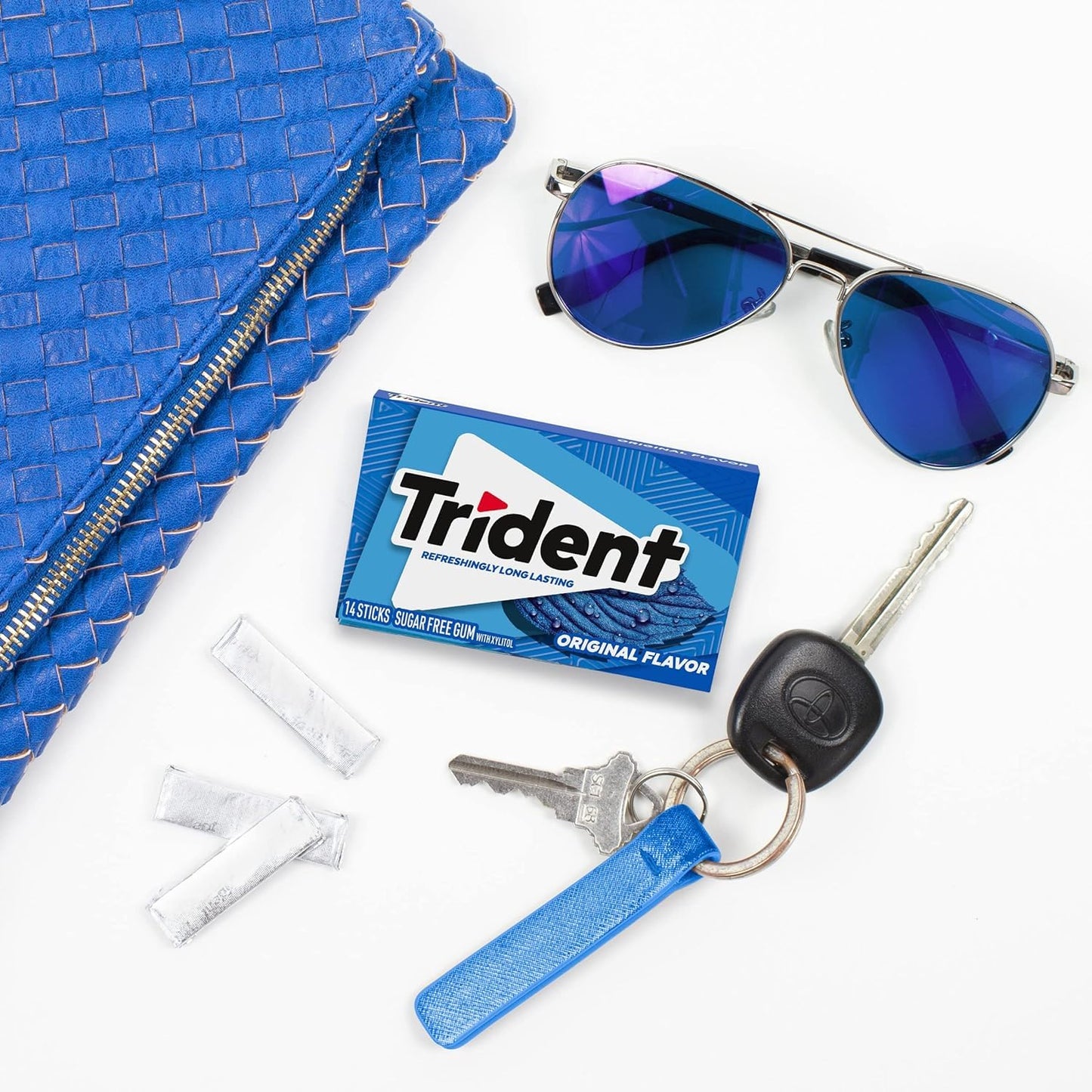 Trident Sugar-Free Chewing Gum 3-Pack – Practical Stocking Stuffer and Hostess Gift