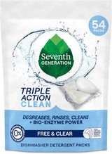 Seventh Generation Single-Dose Dishwasher Pods for Intentional Small Home Kitchens, Clutter-Free Cabinet Storage