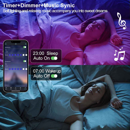 TQLGY Motion Sensor LED Light Strip – Flameless Night Light for Bedroom and Hallway Safety, Auto Shutoff Timer Included