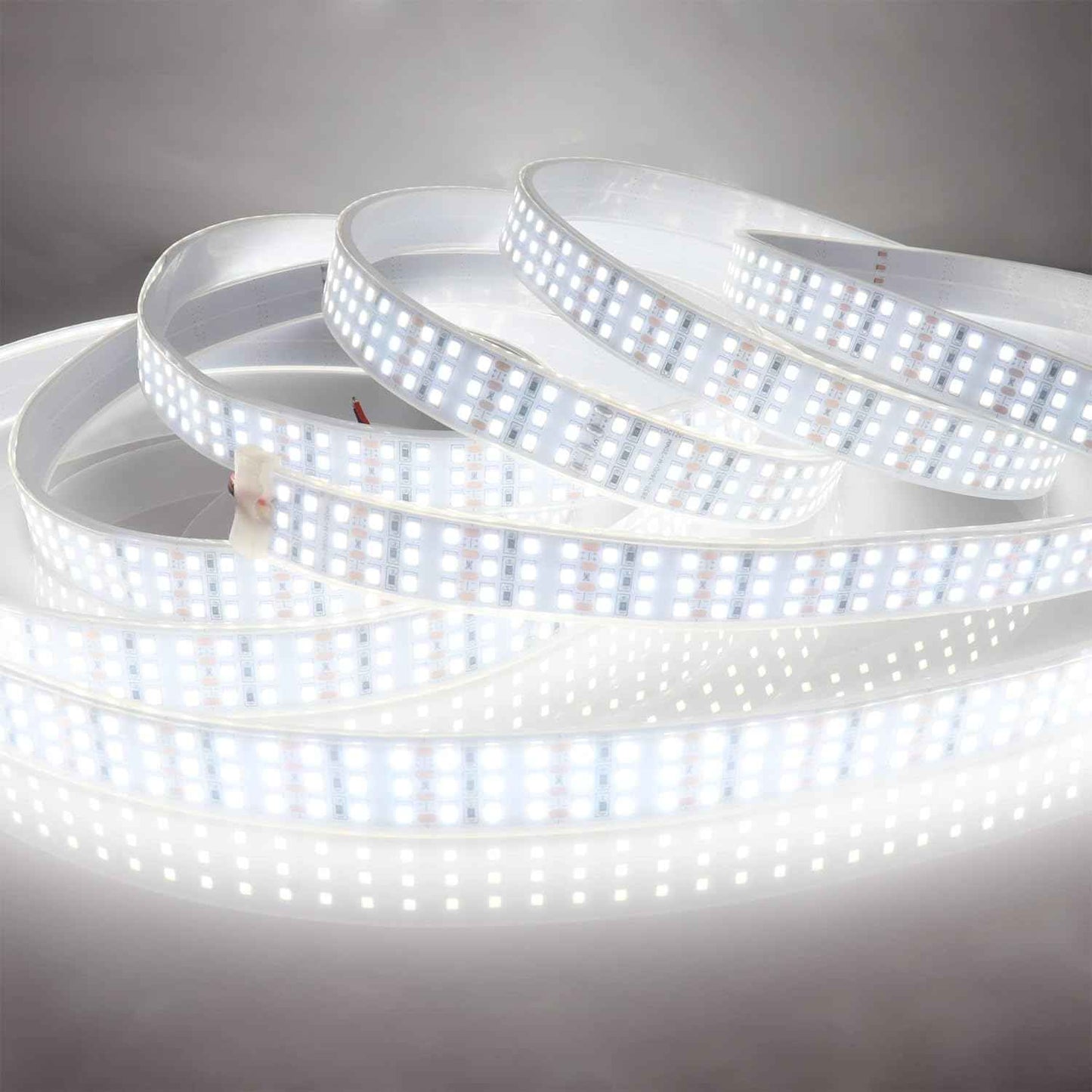 Muzata 12V Low-Heat LED Strip – Cool-to-Touch Daylight Tape for Homes with Kids and Pets