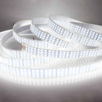 Muzata 12V Low-Heat LED Strip – Cool-to-Touch Daylight Tape for Homes with Kids and Pets