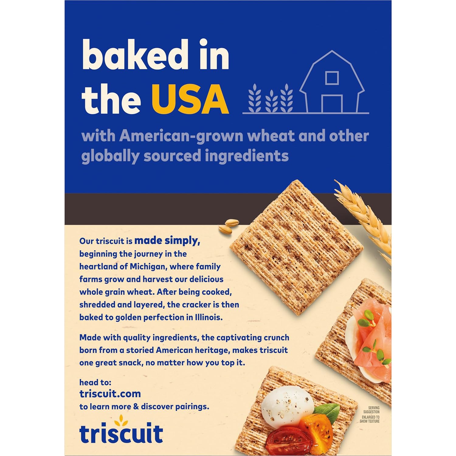 Triscuit Cracked Pepper & Olive Oil Crackers – 100% Whole Grain Lunchbox Staple for Health-Conscious Families