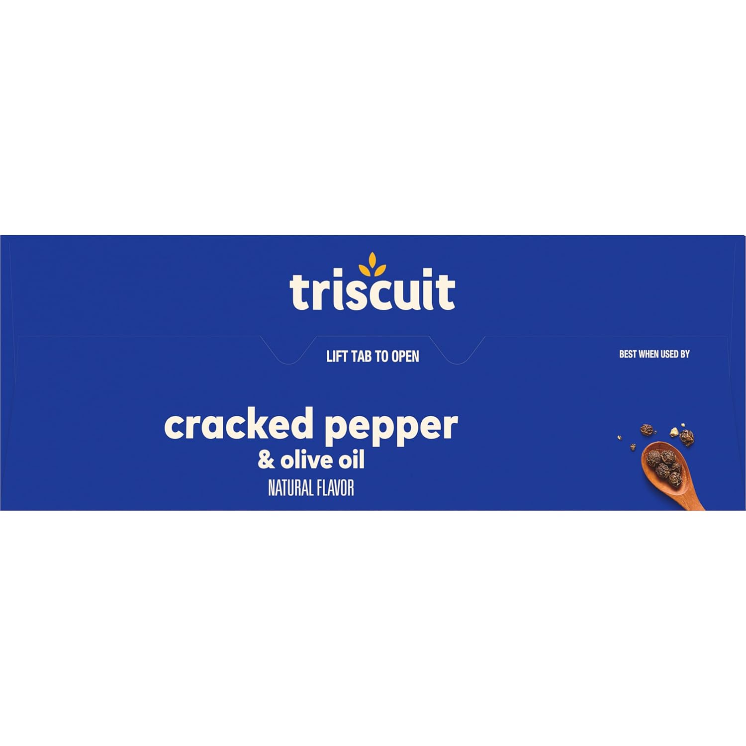 Triscuit Cracked Pepper & Olive Oil Crackers – 100% Whole Grain Lunchbox Staple for Health-Conscious Families