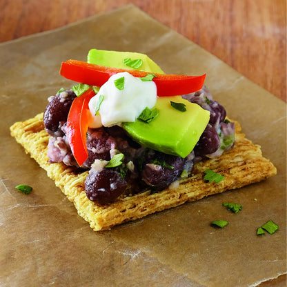 Triscuit Hint of Sea Salt Whole Grain Crackers – Filling Desk Snack for Focused Work-from-Home Days