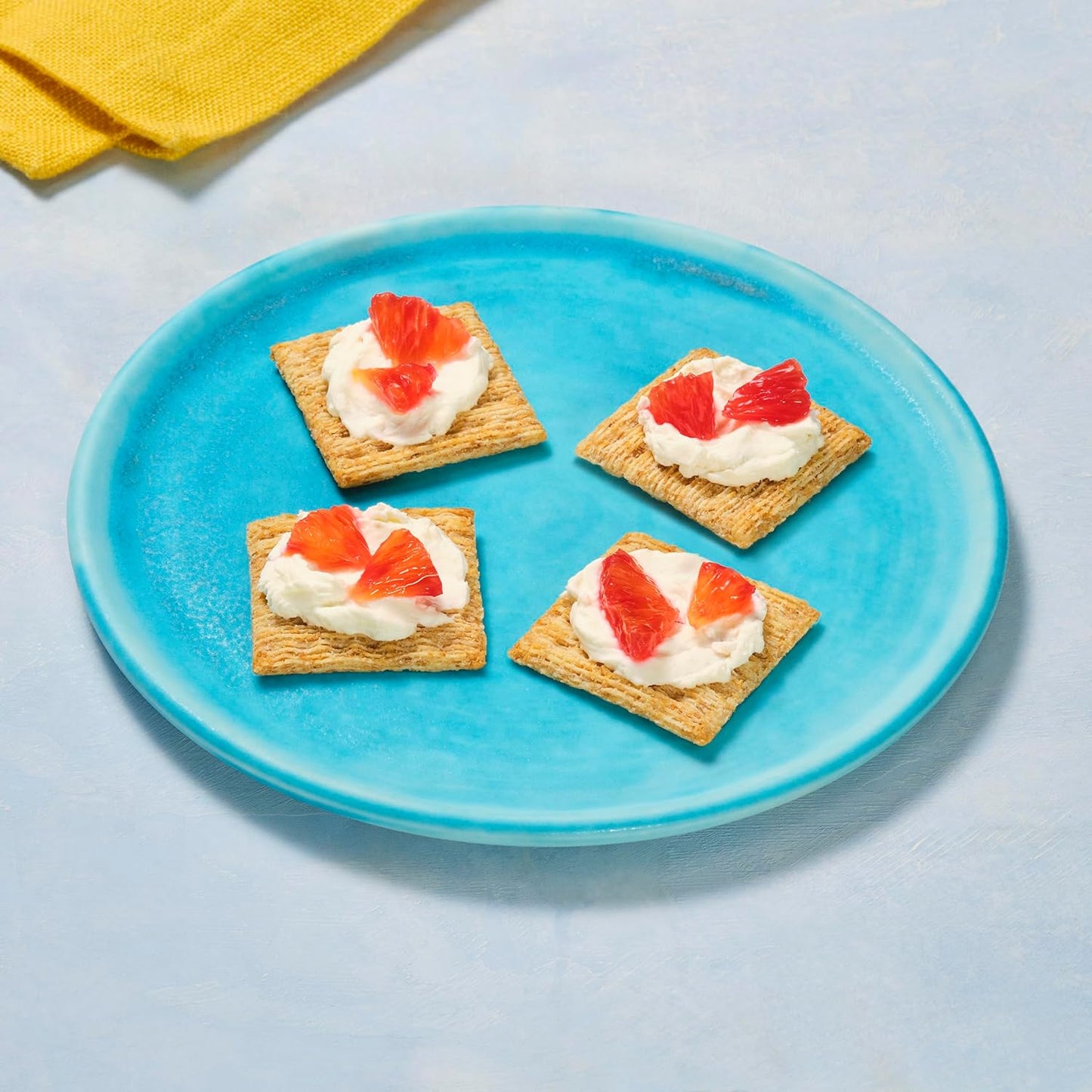 Triscuit Hint of Sea Salt Whole Grain Crackers – Filling Desk Snack for Focused Work-from-Home Days