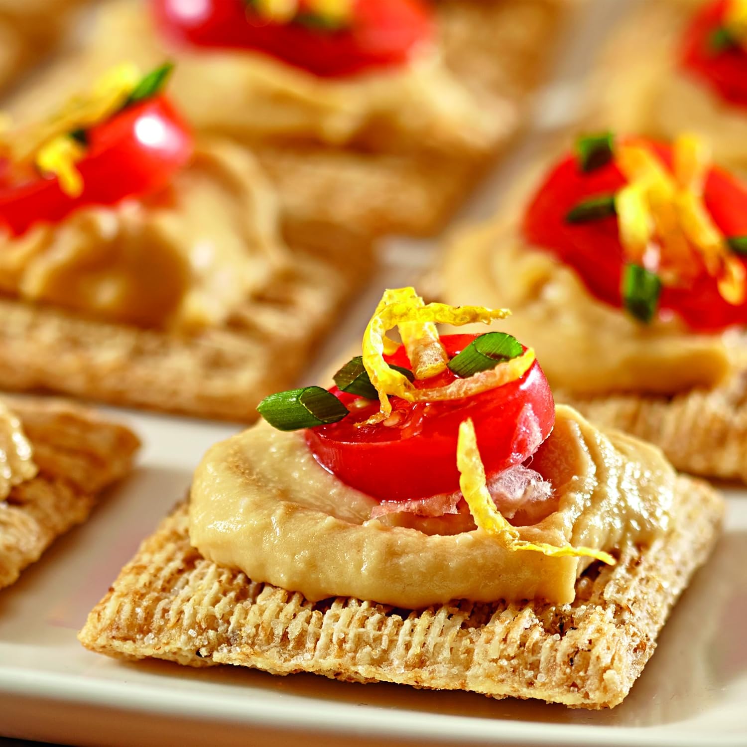 Triscuit Hint of Sea Salt Whole Grain Crackers – Filling Desk Snack for Focused Work-from-Home Days