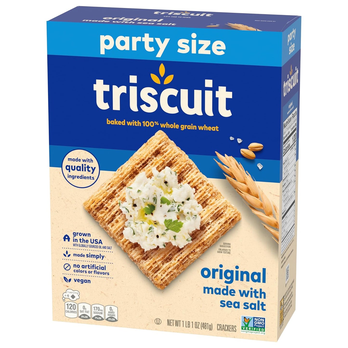 Triscuit Original Three-Ingredient Crackers – Clean Pantry Staple for Intentional Kitchens