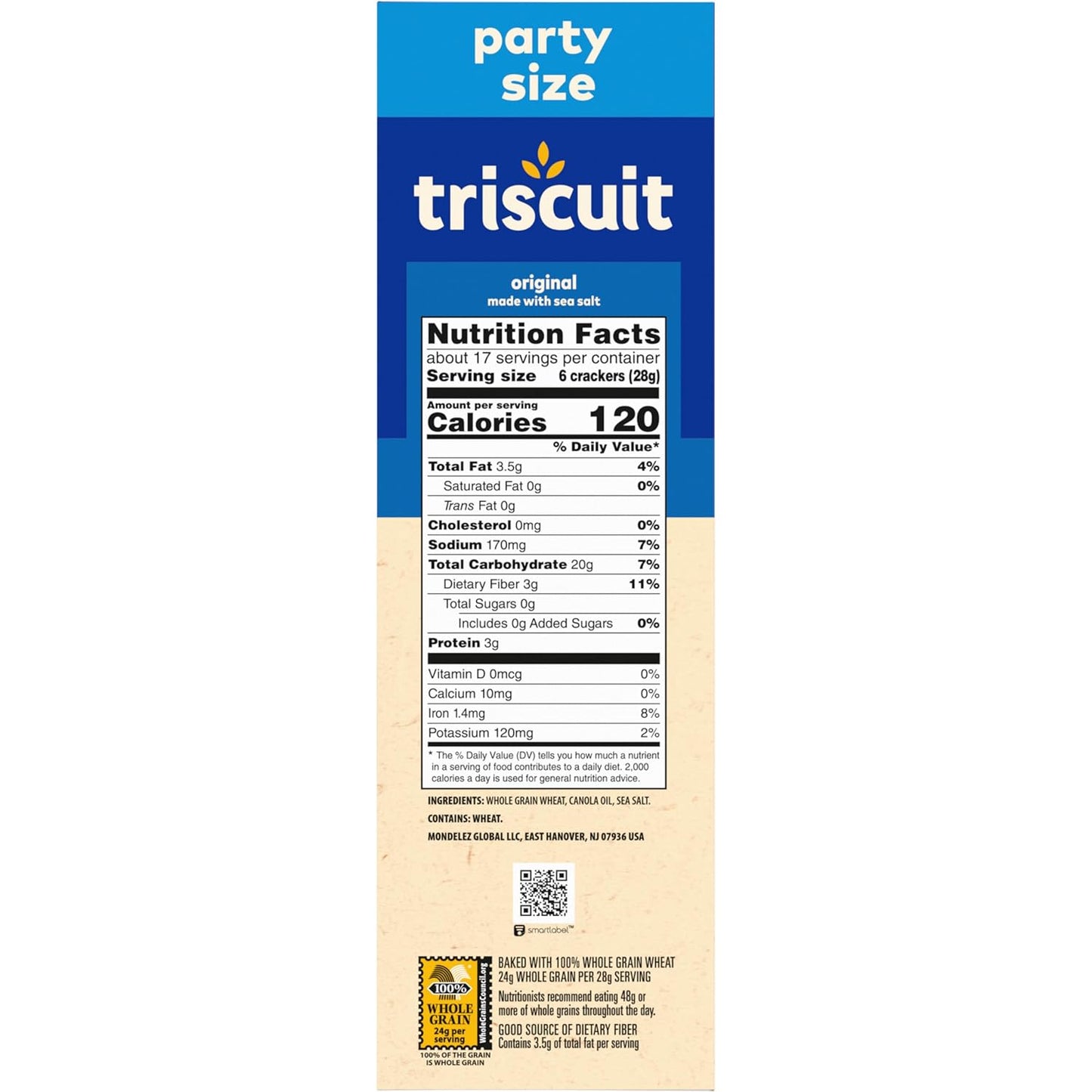 Triscuit Original Three-Ingredient Crackers – Clean Pantry Staple for Intentional Kitchens