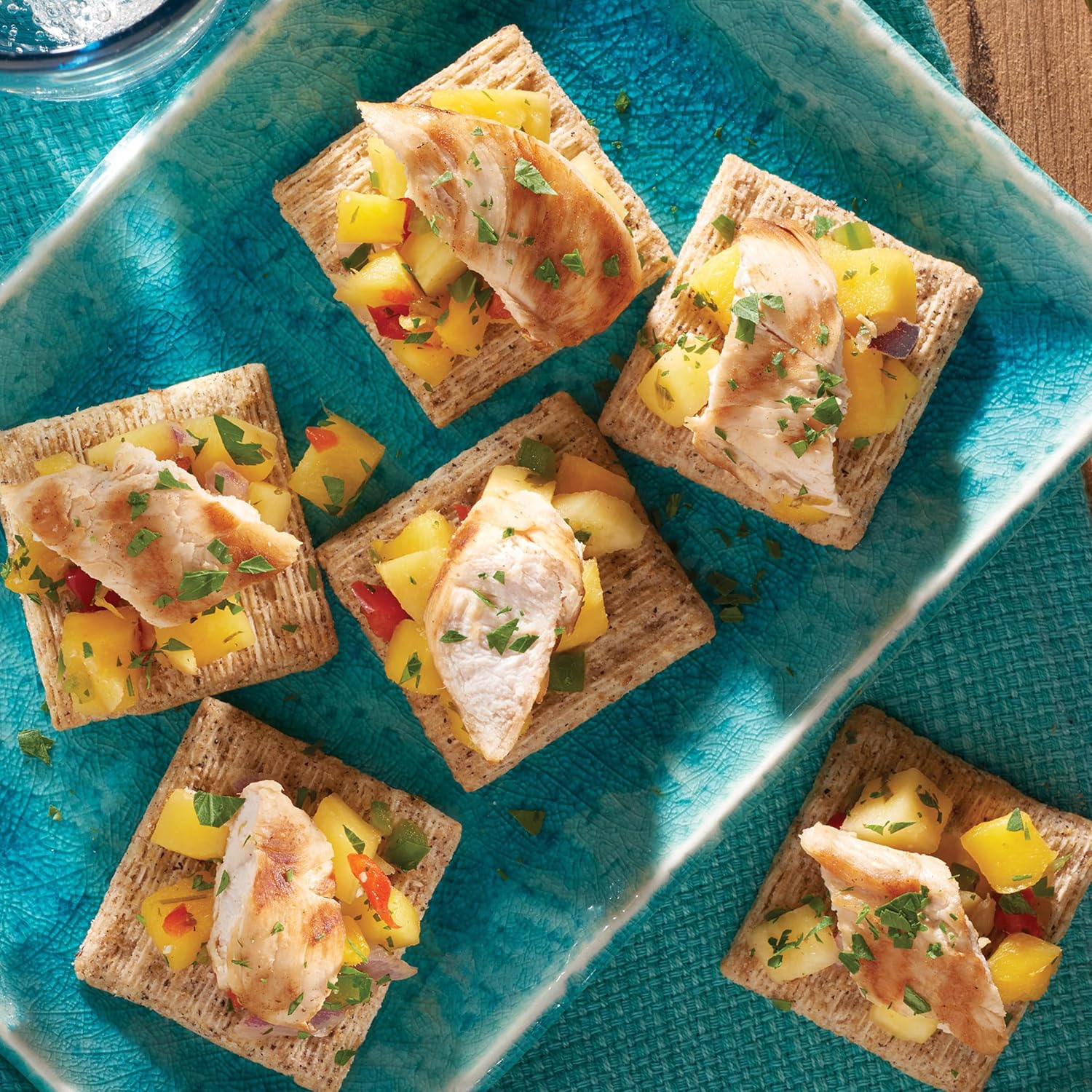 Triscuit Reduced Fat Crackers – Clean Ingredient Office Desk Snack for Calorie-Conscious Wellness Enthusiasts