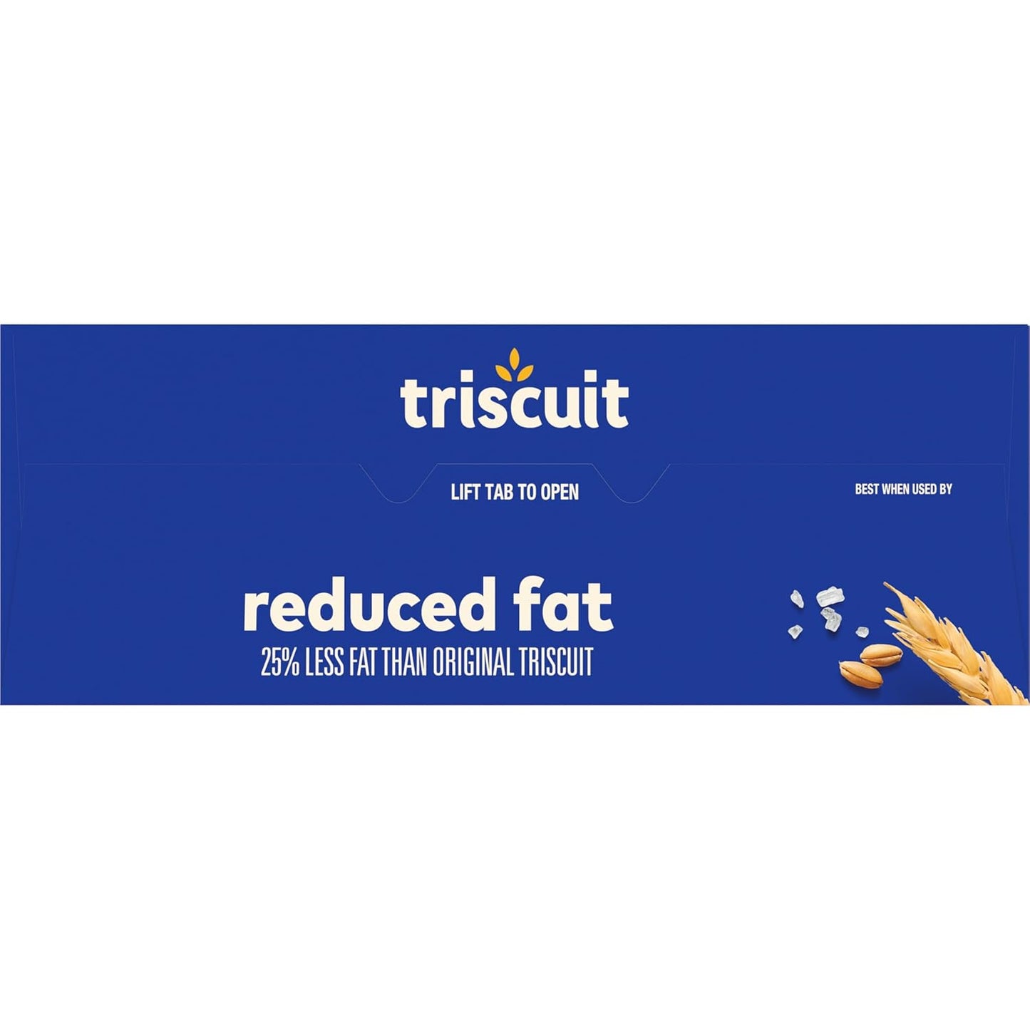 Triscuit Reduced Fat Crackers – Clean Ingredient Office Desk Snack for Calorie-Conscious Wellness Enthusiasts