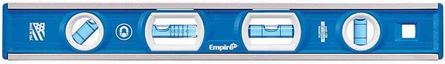 Empire 12-Inch Magnetic Tool Box Level – Single Tool Replaces Four Vials, Cleaner Tool Box