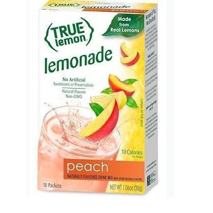 TRUE LEMON Water Enhancer Bulk Dispenser – Zero-Calorie Lemon Drink Mix for Shared Pantry and Conference Room Use