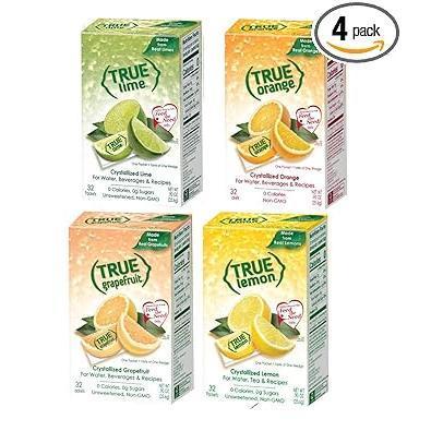 TRUE LEMON Water Enhancer Bulk Dispenser – Zero-Calorie Lemon Drink Mix for Shared Pantry and Conference Room Use