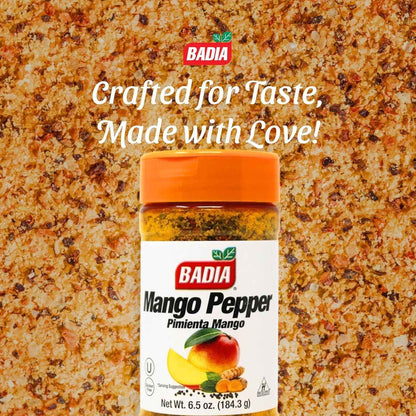 Badia Mango Pepper Quick Weeknight Seasoning for 15-Minute Dinners, Meal Prep Stations, and Fast Lunch Solutions